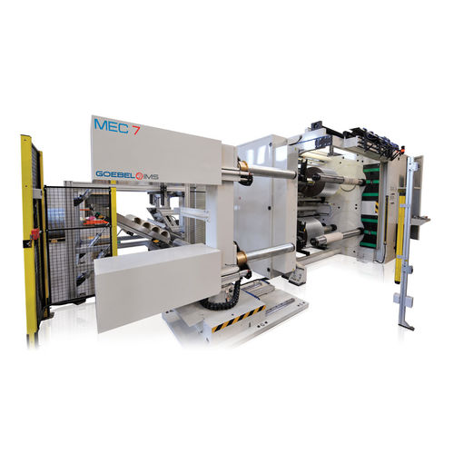 Plastic film slitter-rewinder - MEC 7 - GOEBEL IMS - automatic / for the food industry
