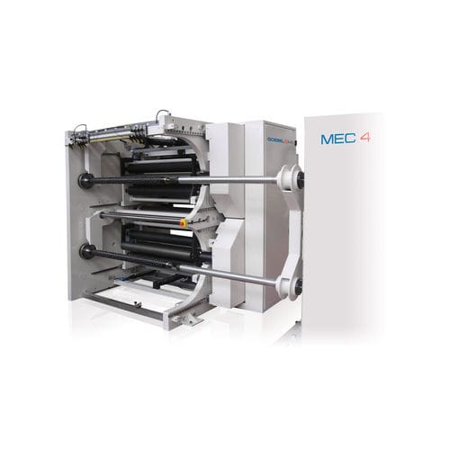 Automatic slitter-rewinder - MEC 4 - GOEBEL IMS - for plastic films / for aluminum foil