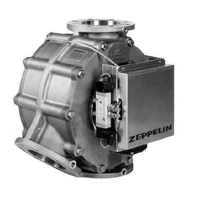 Diverter valve - ZWR series - Zeppelin Silos & Systems - pneumatically-operated / distribution / industrial