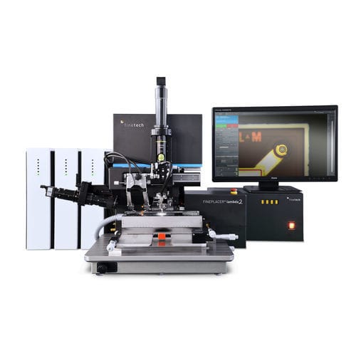 Flip-chip die bonder - FINEPLACER® lambda 2 - Finetech - sub-micron ...