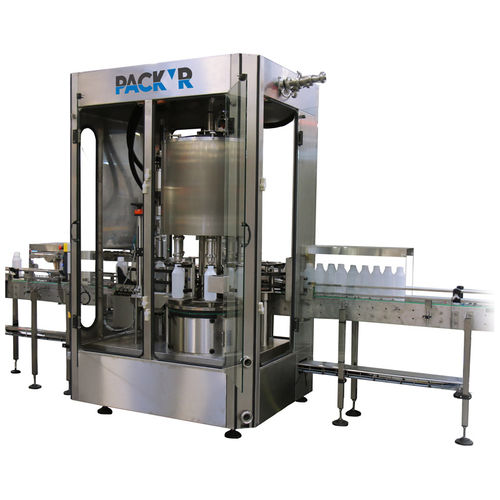 Weight filler-capper - REVO-S8 - PACK'R - for bottles / for liquid products / automatic