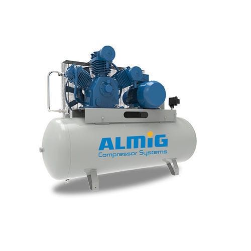 Piston compressor - HLA series - ALMIG Kompressoren GmbH - air / electric / stationary