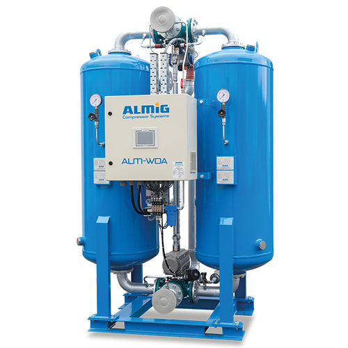 Vacuum dryer ALMWDA series ALMIG Kompressoren GmbH continuous