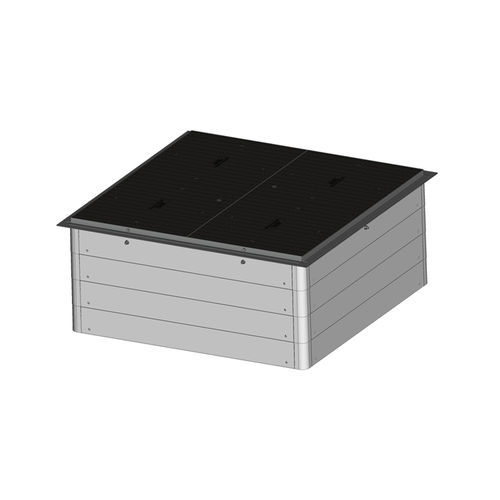 Underground junction box - CT S3 series - Ebo Systems SAS - steel / GRP / for cables