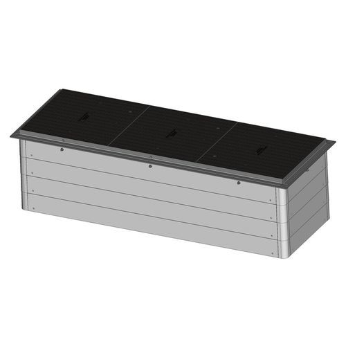 Underground junction box - CT S6 series - Ebo Systems SAS - GRP / for cables