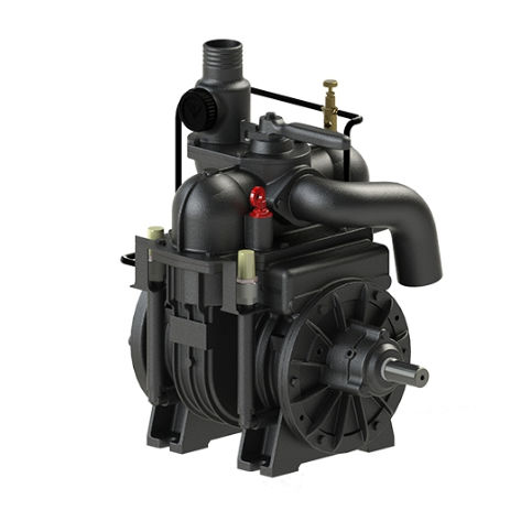 Rotary vane vacuum pump - BALLAST 3500-4500-6000-7500 - BATTIONI PAGANI POMPE - lubricated / single-stage / air-cooled