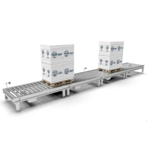 Roller conveyor - Tosa - linear / transport / for materials handling