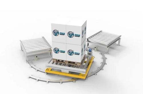 Swivel conveyor - Tosa - roller / chain / transport