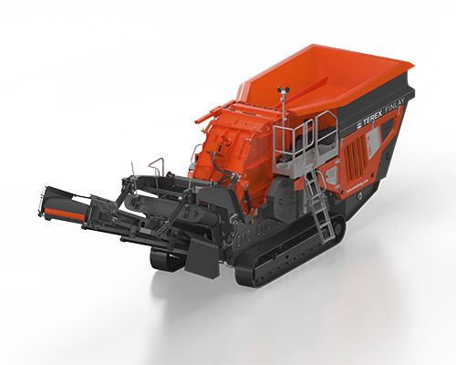 Impact crusher - IC-110 - TEREX Mobile Processing Equipment - mobile / compact