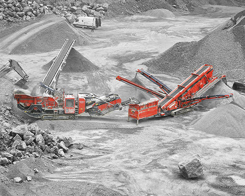 Vibrating screener - 696 - TEREX Mobile Processing Equipment - coal / inclined / compact
