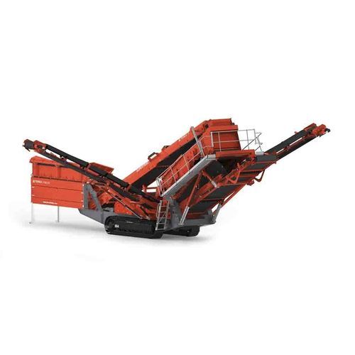 Mobile screener - 684 - TEREX Mobile Processing Equipment - for bulk materials / inclined / compact