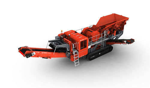 Jaw crusher - J-1175 - TEREX Mobile Processing Equipment - mobile / diesel engine / for mineral material