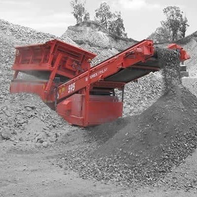Dry screening screener - 595 - TEREX Mobile Processing Equipment - for mining / for recycling / demolition
