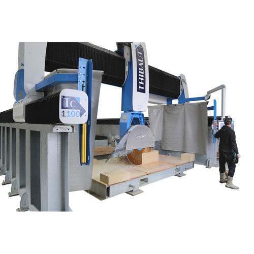 CNC bridge saw - TC1100 - THIBAUT - 5-axis / for stone / for marble
