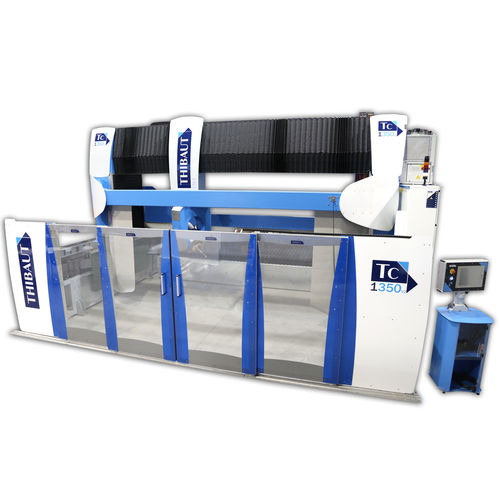 CNC bridge saw - TC1350 - THIBAUT - 5-axis / for concrete / for granite