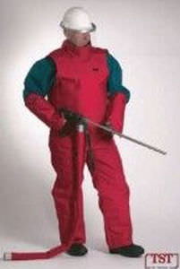 Work coveralls - 2 000 bar - Salotech International B.V. - chemical protection / fabric / unisex