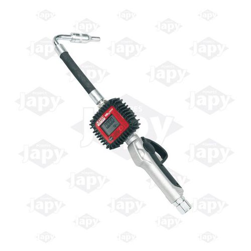 Oil dispensing nozzle - KPR - Pompes Japy - with electronic meter / manual / ATEX