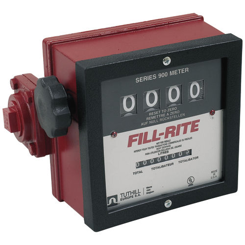 Nutating disc meter / flowmeter - KF series - Pompes Japy - diesel / ATEX / with counting function