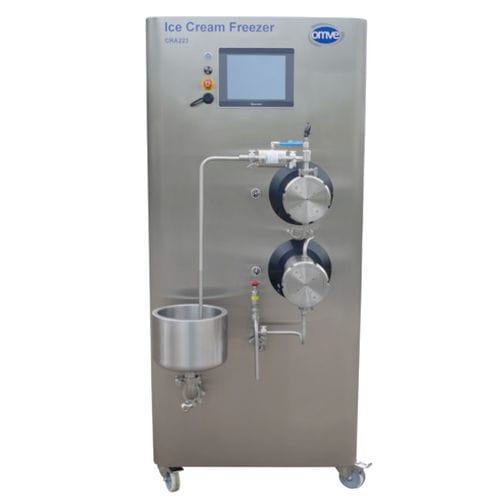 Vertical freezer - CRA223 - OMVE Lab & Pilot Equipment - process / precision / for ice cream production