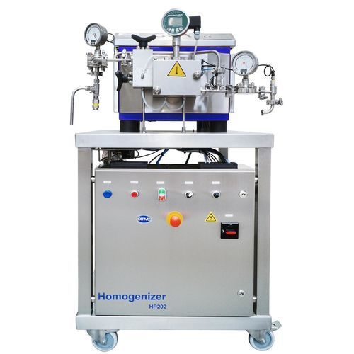 Piston homogenizer - HP series - OMVE Lab & Pilot Equipment - dynamic / mobile / in-line