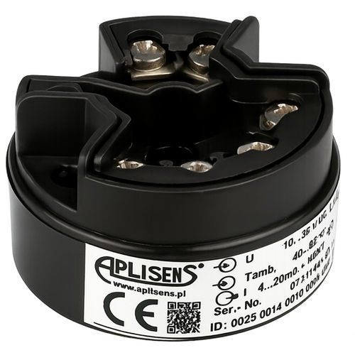 Probe head-mounted temperature transmitter - LI-24G - APLISENS S.A. - thermocouple / RTD / 4-20 mA
