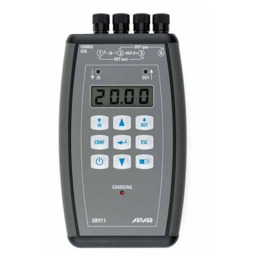 Voltage measuring device - AR911 - APLISENS S.A. - current / electronic / hand-held