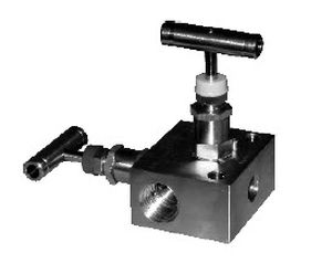 2-channel manifold - VM2 - APLISENS S.A. - stainless steel