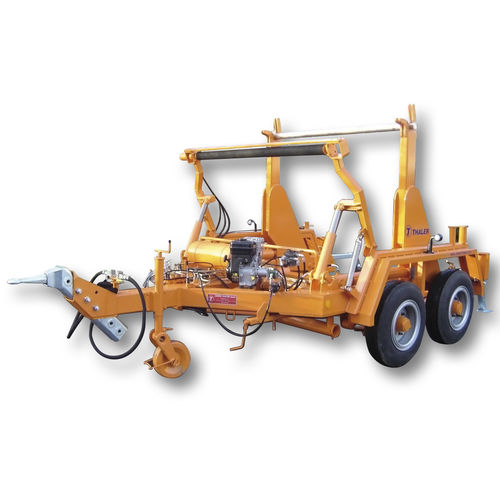 Cable drum trailer - TTA 6008 K  - Jakob Thaler GmbH - for cable transport and laying / for cable reels / tandem