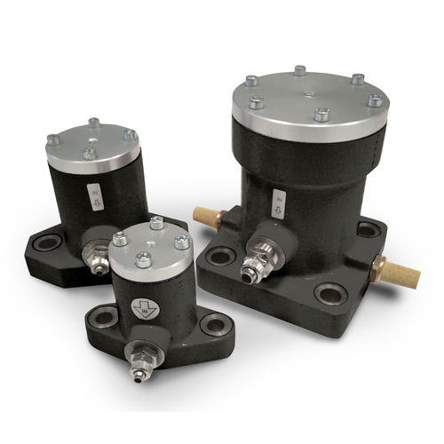 External vibrator - P series - OLI S.p.A. - pneumatic / linear / impact
