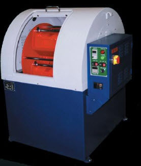 Deburring vibratory finishing machine - Abc Swisstech - polishing / centrifugal barrel / horizontal