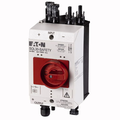 Lowvoltage disconnect switch SOL30SAFETY Eaton DC / safety