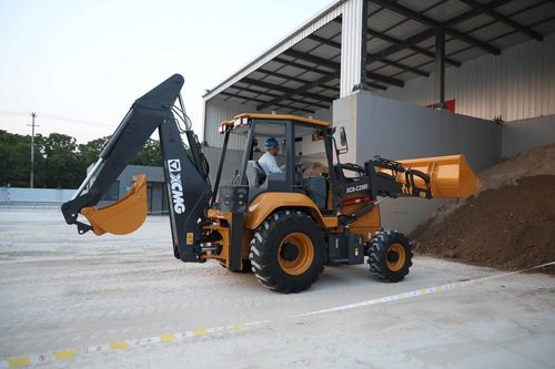 Multi-function backhoe loader - XC8-C2560 - XCMG - compact / diesel / ergonomic