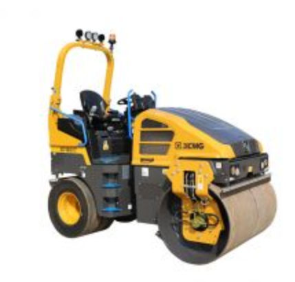 Duplex road roller - XD140VT - XCMG - vibrating / articulated