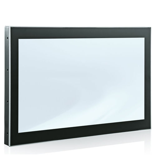 LCD monitor - FlatView - Kontron - PCAP capacitive touch screen / resistive touch screen / industrial