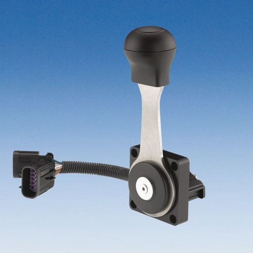 Electronic control lever - LM 100 - START s.r.l. trasmissioni e comandi - stainless steel