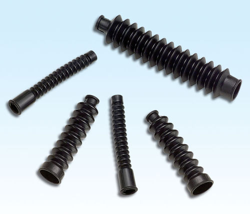 Round protective bellows - AC series - START s.r.l. trasmissioni e comandi - steel / accordion protection / for machines
