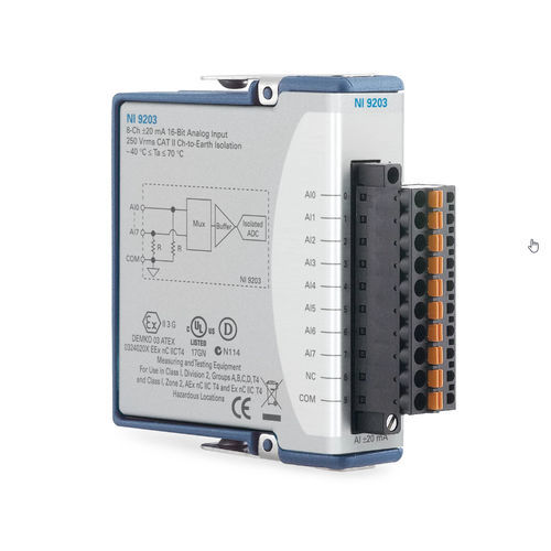 Multichannel data acquisition module NI 9203 NATIONAL INSTRUMENTS