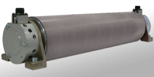 Web tension idler roller - MUW series - HAEHNE