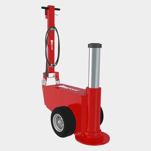 Floor jack - DPLIFT 100/72 - Paoli - pneumatic / steel
