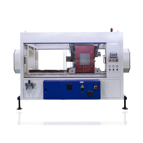 Knife cutting machine - DKM- EFK32 - DEKUMA Rubber and Plastic Technology - for metal / for PVC pipes / PLC-controlled