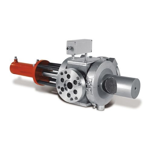Discontinuous screen changer - ESD - ECON GmbH - single-piston / hydraulic piston / air