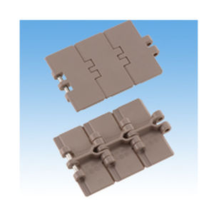 Plastic conveyor chain - TTP  - Tsubakimoto Chain - for the food industry / accumulation / lube-free
