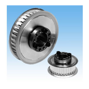 Toothed pulley - S  - Tsubakimoto Chain - tapered / timing belt / aluminum