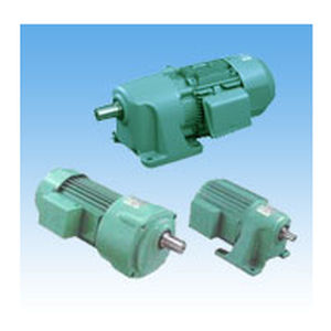 Three-phase gear-motor - TA/TR - Tsubakimoto Chain - single-phase / helical gear / parallel-shaft