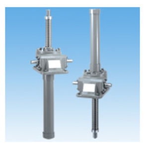 Translating screw jack - JWM  - Tsubakimoto Chain - trapezoidal screw / worm gear / stainless steel