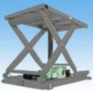 Fixed scissor lift - ZSL series - Tsubakimoto Chain - hydraulic