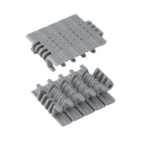 Plastic conveyor chain - TPM-SN series - Tsubakimoto Chain - slatted / for the beverage industry / for the food industry