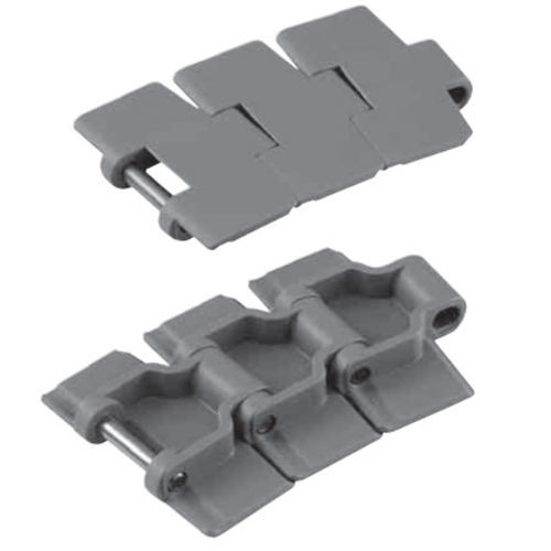 Plastic conveyor chain - TTUP series - Tsubakimoto Chain - slatted / for the beverage industry / for the food industry