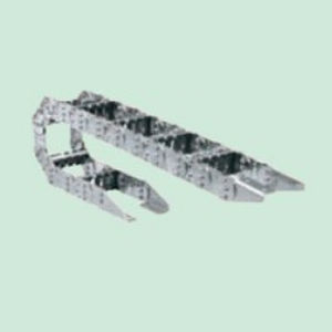 Open cable carrier - TK series - Tsubakimoto Chain - steel / aluminum / circular
