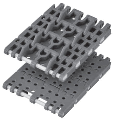 Flexible conveyor belt - BTO8-M  - Tsubakimoto Chain - modular / plastic / smooth